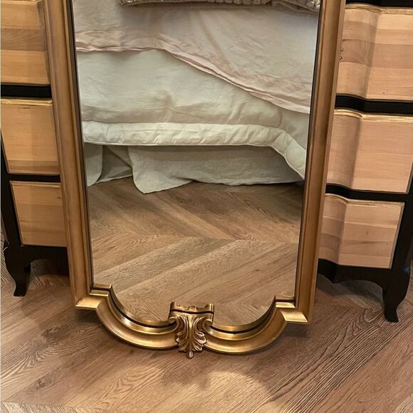 ♥️ Wall Mirror Vintage/
Hollywood Regency Italian 
frame rococo, baroque - Picture 6 of 14